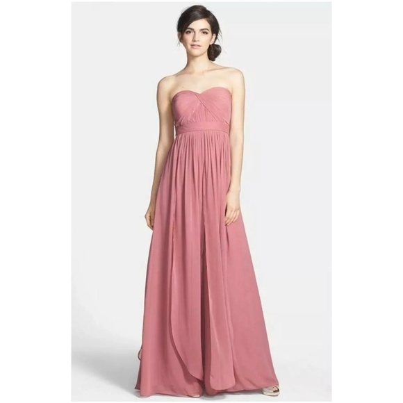 Jenny Yoo Aidan Chiffon Bridesmaids Gown - Picture 1 of 4